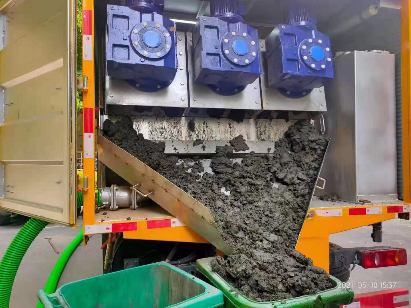 温州化粪池清掏城市维护站-泥浆净化干湿分离处理